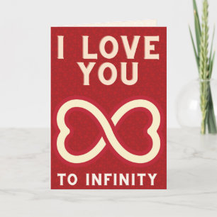Vers l'infini et au-delà Carte de la Saint-Valenti