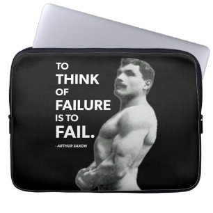 Versag (Arthur Sachsen) - Bodybuilding der Alten S Laptopschutzhülle