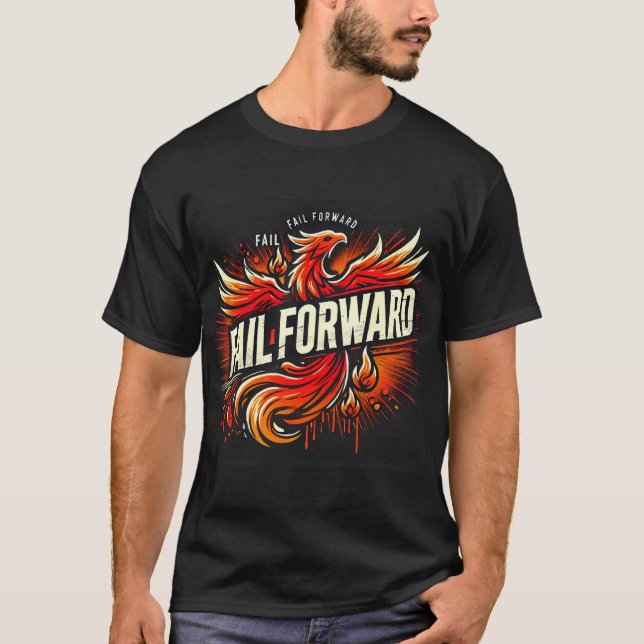 Versag Forward Success BLACK T-Shirt (Vorderseite)