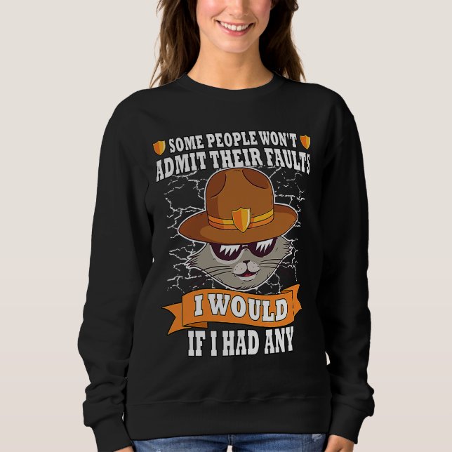 Versager scheitern böses Missgeschick Sweatshirt (Vorderseite)