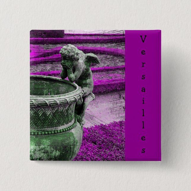 Versailles Angel Grunge Button (Vorderseite)