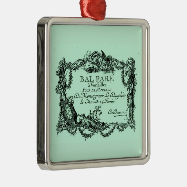 Versailles - Dekoration des Großen Balls (Rechts)