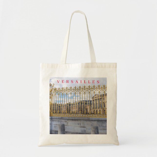 Versailles Palace Geländer Ansicht Tote Tasche (Vorne)