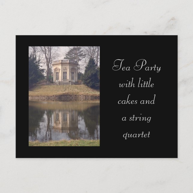 Versailles Tea House Postkarte (Vorderseite)