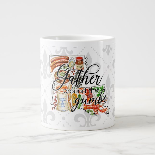 Versammelt euch um die Tasse des Gumbo Louisiana C (Vorderseite)