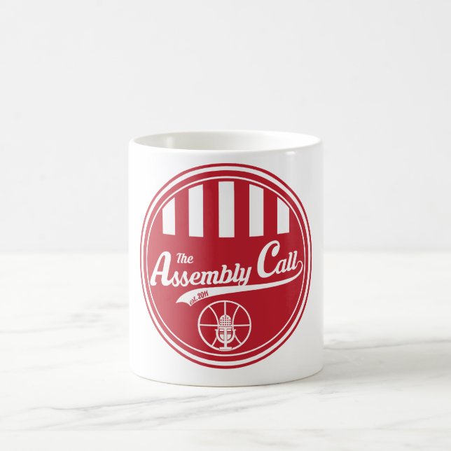 Versammlungs-Anruf-Logo-Tasse Kaffeetasse (Mittel)