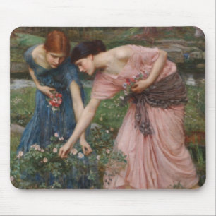Versammlungs-YE-Rosenknospen, während YE kann Mousepad