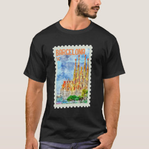 Versand nach Spanien Barcelona Katalonien Spanisch T-Shirt