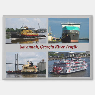 Versandstraße Savannah, Georgia Magnet