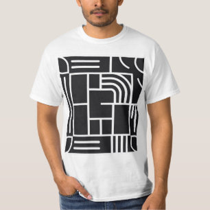 Versatile Abstract Design T-Shirt