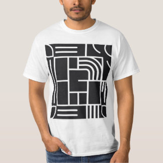 Versatile Abstract Design T-Shirt