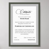 Versatile Achievement Certificate Template