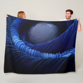 Verschachtelte Schleifen Fleecedecke