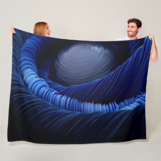 Verschachtelte Schleifen Fleecedecke