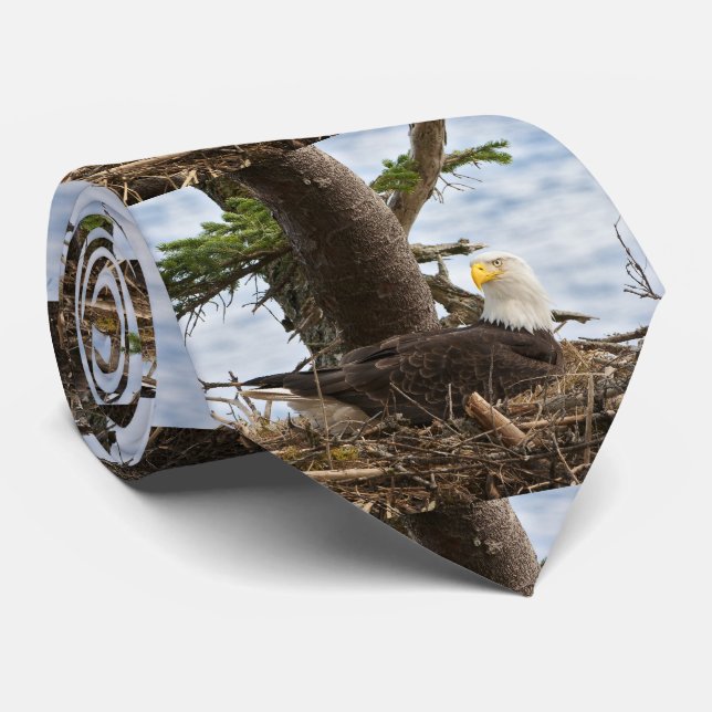 Verschachtelungs-Weißkopfseeadler Krawatte (Gerollt)