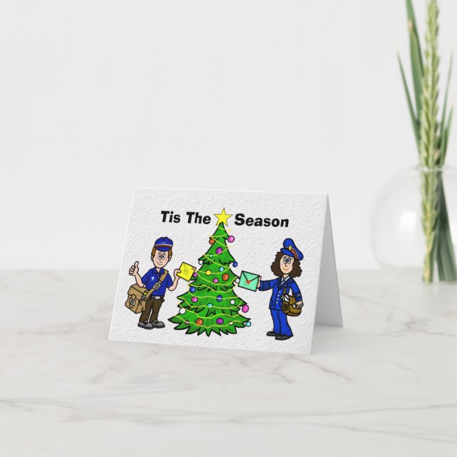 Verschicken Sie Ihre Weihnachtskarten Frühweihnach Feiertagskarte (Vorderseite)