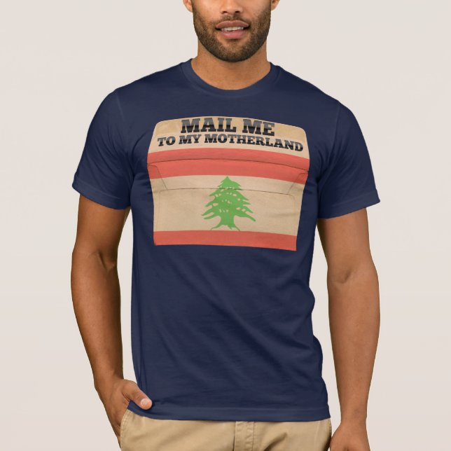 Verschicken Sie mich nach den Libanon T-Shirt (Vorderseite)