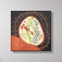 Verschieben von Räumen 1 Leinwand ummantelter Druc