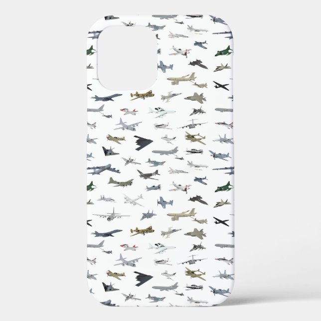 Verschiedene amerikanische Militärflugzeuge Case-Mate iPhone Hülle (Rückseite)