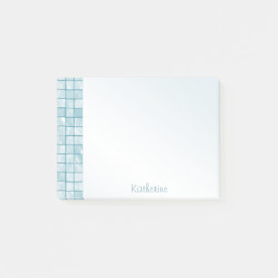 Verschiedene Aqua-Dekorative Tile Post-it Klebezettel