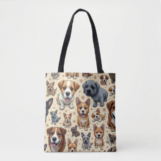 Verschiedene Arten von Hundeschultertaschen Tasche