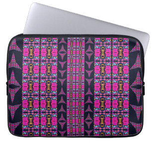Verschiedene Blumenpinwheels Laptopschutzhülle