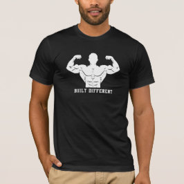 Verschiedene Bodybuilding Männer-Fitnessmotivation T-Shirt