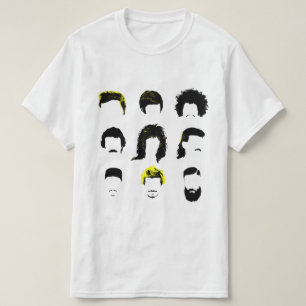 Verschiedene Frisuren während des Jahr-T - Shirt