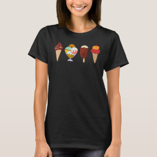 Verschiedene Icecreams T-Shirt