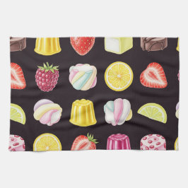 Verschiedene Leckereien von Natasha Us Geschirrtuch