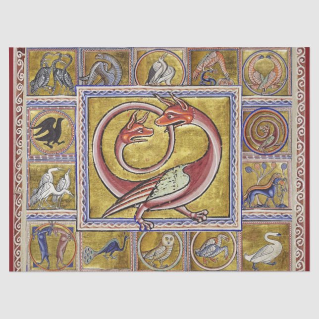 VERSCHIEDENE MITTELVERBESSERUNG, SNAKE DRAGON, WAL SEIDENPAPIER (Vorderseite)
