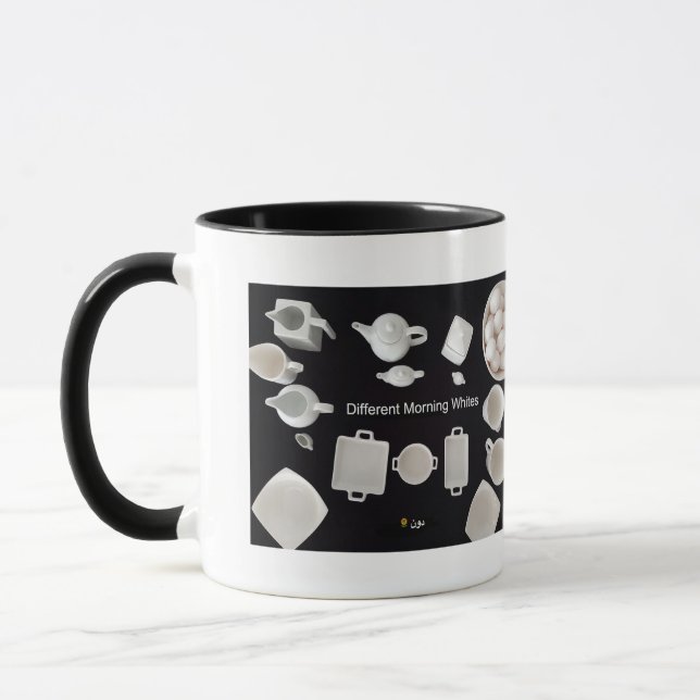 VERSCHIEDENE MORNING WHITES TASSE (Links)