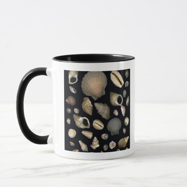 Verschiedene Muscheln Tasse (Links)