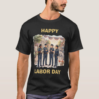Verschiedene Polizeibeamte Patriotischer Tag der A T-Shirt