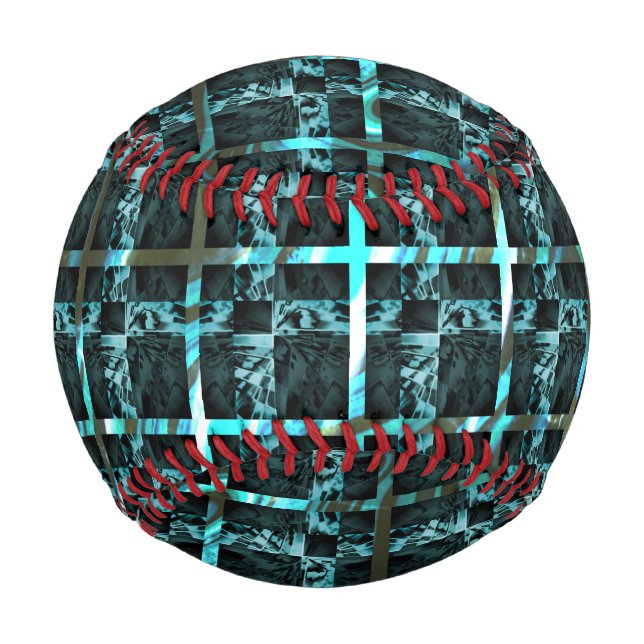 Verschiedene Schach, Quadrate oder Bild im Raster? Baseball (Vorderseite)