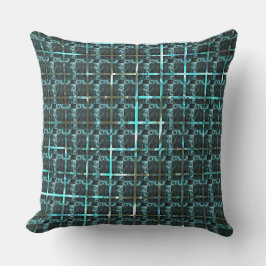 Verschiedene Schach, Quadrate oder Bild im Raster? Kissen