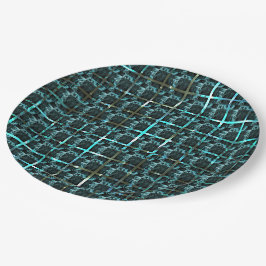 Verschiedene Schach, Quadrate oder Bild im Raster? Pappteller