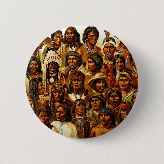 Verschiedene Stämme der gebürtigen Button (Vorderseite)