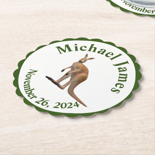 Verschiedene Tiere Untersetzer (angewinkelt)