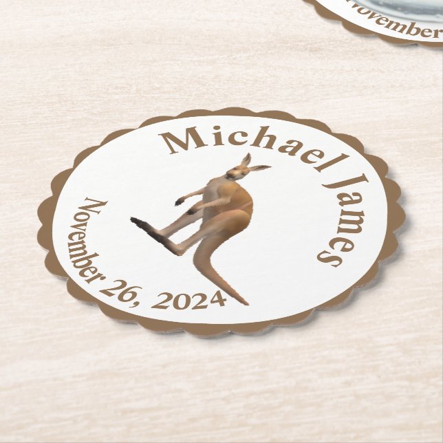 Verschiedene Tiere Untersetzer (angewinkelt)