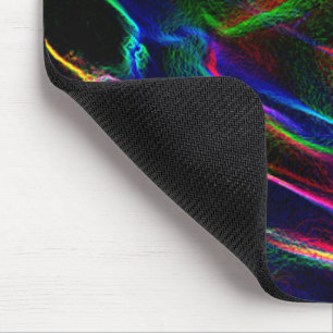 Verschiedene und seltsame Verwirrung der farbigen  Mousepad