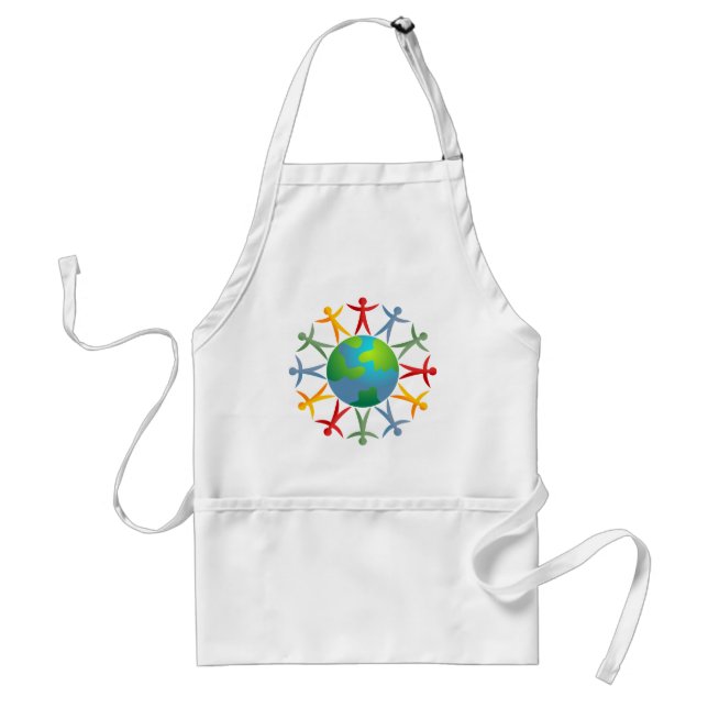 Verschiedene Welt Schürze (Vorne)