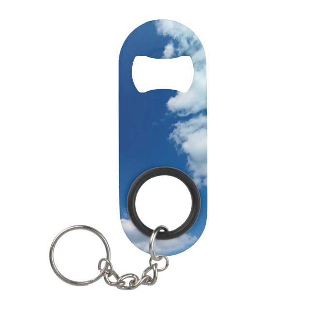 Verschiedene Wolken Mini Flaschenöffner (Vorderseite)