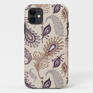 Verschiedenes Feder-Muster iPhone 11 Hülle
