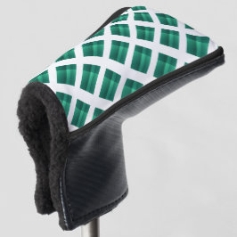 Verschiedenes Grün, Formen mit leuchtender Täuschu Golf Headcover