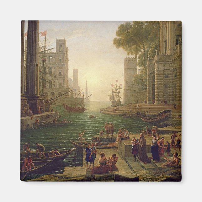 Verschiffung von St. Paula Romana at Ostia, 1637-3 Magnet (Vorne)