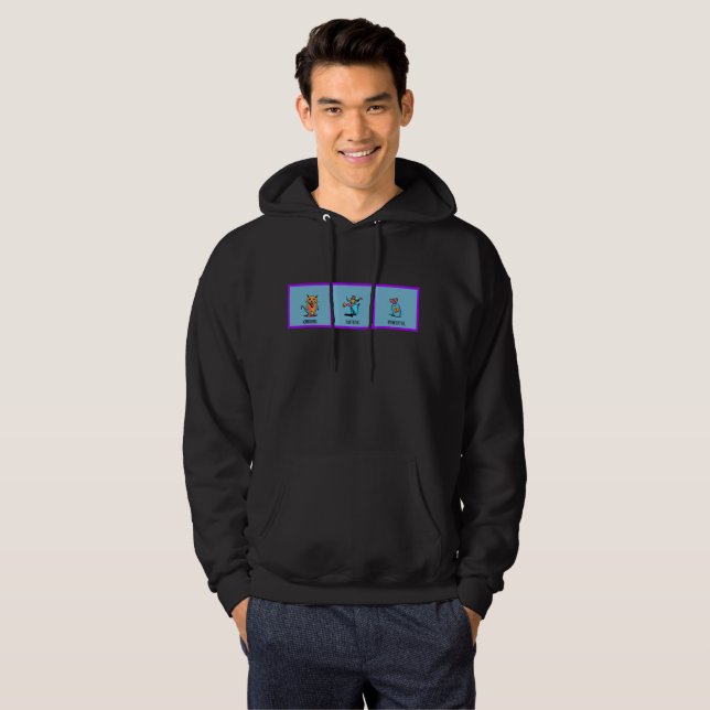 Verschlagenheit verwirrend und stark hoodie (Vorne ganz)