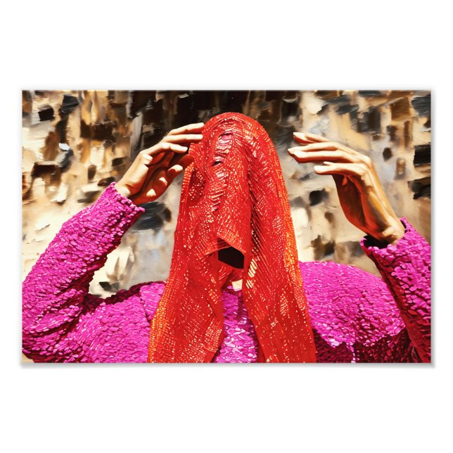 verschleierte Mysterie Fotodruck (Vorne)