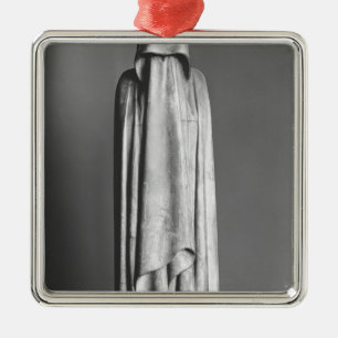 Verschleierter Trauernder Silbernes Ornament