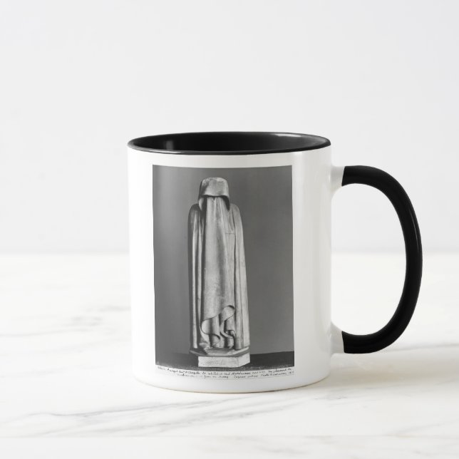 Verschleierter Trauernder Tasse (Rechts)